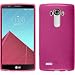 Produktbild PhoneNatic Case für LG G4 Hülle Silikon pink brushed + 2 Schutzfolien