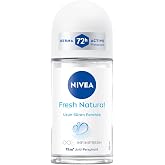 NIVEA Kadın Roll on Deodorant Fresh Natural 50 ml,Ter ve Terlemeye Karşı 72 Saat Anti Perspirant Koruma,Uzun S&uuml;ren Ferahlık,O