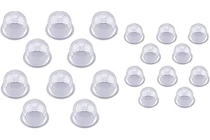 XHBTS 20 Primer Pumpe Bulb Primer Birne Pumpe Zündkapsel Primer Pumpe Kraftstoffpumpe Vergaser Primerkolben Kraftstoffpumpe Pump Bulb für Kettensäge Motorsägen Blowers Trimmer Freischneider 19mm22mm