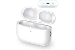 FX SOLO AirPods Pro 2 USB C Charging Case Only，Wireless Charging Case for Air Pods Pro with Bluetooth Sync Button, Replacement Charging Case for airpods pro 2 type-c, No Earbuds