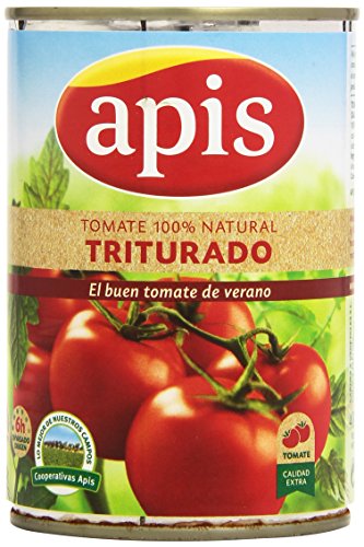 Apis - Tomate triturado - 100% natural - 400 g - [pack de 12]