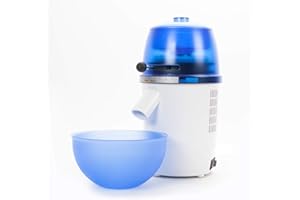 ‎HAWOS hawos Novum (Farbe: Blau) - Elektrische Getreidemühle mit 360W Leistung in Formschönem Makrolon Kunsstoffgehäuse der Firma hawos Kornmühlen GmbH