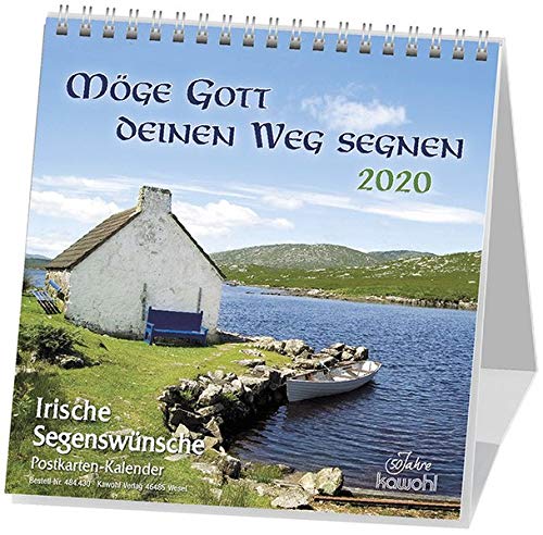 Möge Gott deinen Weg segnen 2013. Postkarten- Kalender. Irische Segenswünsche