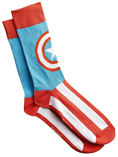 Preisvergleich Produktbild Captain America Socken 39 / 42 Schild Logo