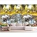 Produktbild Wmbz Gewohnheit Irgendeine Größe Strukturierte Tapete Schwanensee Ölgemälde Europäischen Stil Tapete 3d Wandbilder TV Hintergrund Wandbild-280X200cm