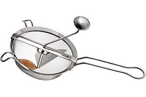 LA BONNE GRAINE - Prensagrosellas para Coulis, Mermelada, Gelatina - Acero Inoxidable - 18 cm