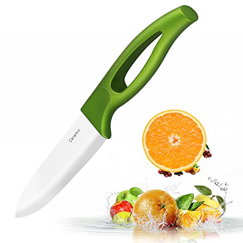 Top Qualität Köche Keramik Messer ein Set + Sicherheit elastikfutterale für geschnittenes Obst Gemüse & Fleisch sehr hot Sales Schablone Kochen jetzt kaufen. - 7