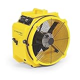 trotec laser gebraucht Luftdruck max.: 130 Pa TROTEC TTV 4500 S Axialventilator, Ventilator, Axialgebläse mit 5.000 m³/h