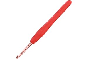 Benlay Uncinetti da 4,5 mm per uncinetto e maglia, uncini ergonomici con manici morbidi per mani artritiche