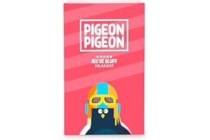 ATM Gaming Pigeon Pigeon - Jeu de Société Ambiance, Bluff, créativité, soirée - de 2 à 10 Joueurs - Jeu fabriqué en Europe