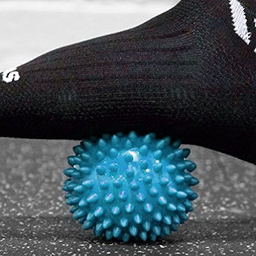 Massageball Self Massage,NuoYo 2 Spikey Ball Igelball Reflexzonen Massage Selbstmassage Fußmassage,Abbau von Stress und Schmerzen - 3
