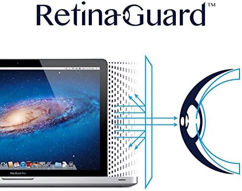 RetinaGuard Anti-blue Light Screen protector for Macbook Pro 15" Retina (Late 2012-2015) - SGS & Intertek Tested - Blocks Excessive Harmful Blue Light, Reduce Eye Fatigue and Eye Strain