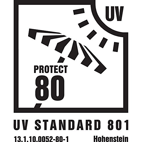 Outdoorer Strandmuschel Helios, blau, UV 60, extra leicht, Minipackmaß - 3