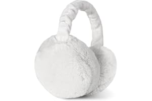 omitium Orejeras Plegables, Orejeras de Invierno, Earmuffs de Felpa Suave Ajustable A Prueba de Viento A Prueba de Frío Anticongelante Orejeras para Hombres y Mujeres