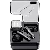 QCY T31 Melobuds Neo ENC 4 Microphone Digital Power Indicator Bluetooth 5.3 Wireless Headset Black