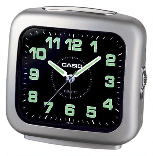 Casio - TQ-359-8EF - Alarm Clock - Quarzuhrwerk - Analogue - Alarm - Bracelet Silikon gelb