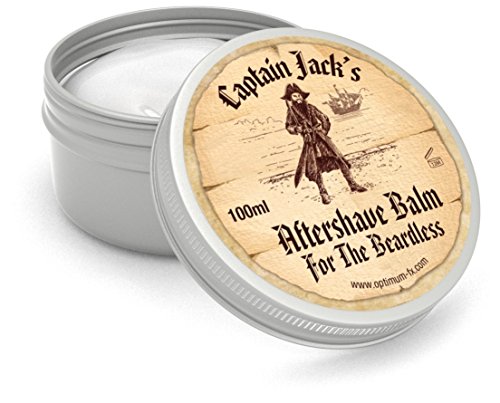 Bálsamo Aftershave Del Captain Jack Reino Unido Hecho Con Ingredientes Naturales y Orgánicos 100 ml