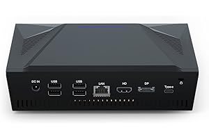 ‎WEIDIAN WEIDIAN Windows 11 Pro Mini-Computer der 11 Gen i9 11900H(bis zu 4,90 GHz) 16 GB RAM 512 GB M.2 SSD 4K HD DP Typ-C Triple Display Gigabit Ethernet Mini-PC unterstützt WIFI5 BT4.2 USB Business Office