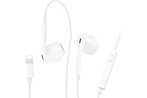 ANFERU iPhone Kopfhörer mit Kabel, [MFi-Zertifiziert] Kabelkopfhörer für iPhone 14 13 12 11, Kabel Kopfhörer mit Mikrofon und HiFi Ohrhörer für iPhone14 Plus Pro Max/XR/XS/X/SE/8/7/iPad Unterstützt alle iOS
