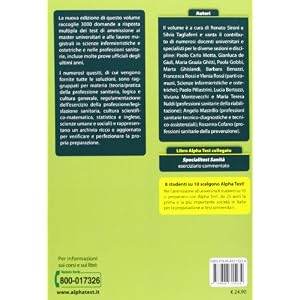 3000 quiz per l'ammissione ai master e alle lauree magistrali in scienze infermierist