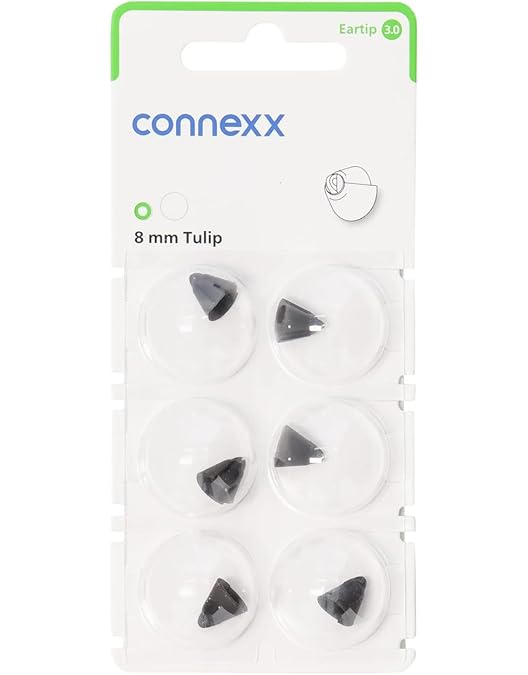 6 Cupole Cupoline Click-Sleeve Open Vented Per Apparecchi Acustici Signia Siemens (XS - Foto 7