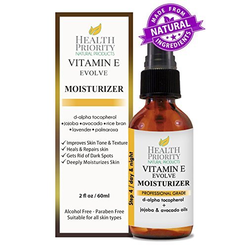 Crema facial hidratante con vitamina E natural. Utilizar después de lavarse la cara para nutrir las zonas sensibles, para la curación y para el acné.
