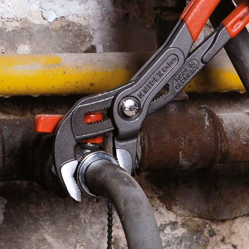 Knipex Cobra Wasserpumpenzange, Länge 220 mm, 1 Stück, 87 01 150 SB - 6