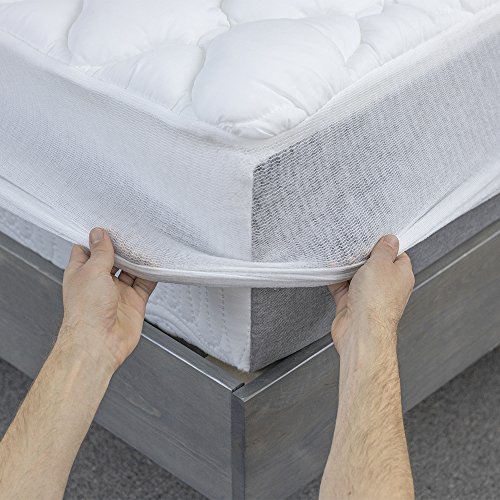ExceptionalSheets Surmatelas Alèse Extra Moelleux Rembourré – Disponible dans Les Hôtels Marriott - 80 x 190