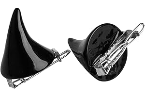 Oilmal 1 paio di nuovo stereo diavolo corno clip orecchio chic Halloween Cosplay clip capelli forcina