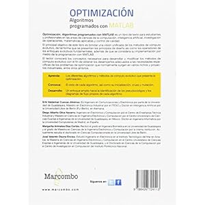 Optimización de Algoritmos programados con MATLAB (ACCESO RÁPIDO)