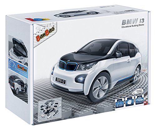 Preisvergleich Produktbild Banbao 6802-1 - BMWI3, Konstruktionsspielzeug, weiß