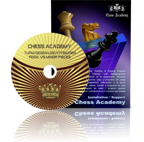 Preisvergleich Produktbild CHESS ACADEMY Middlegame Strategy: Rook vs Minor Pieces