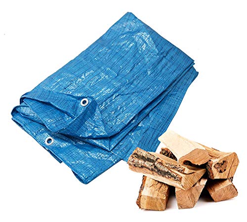 Preisvergleich Produktbild 3x4 Meter Gewebeplane Abdeckplane Schutzplane Kunststoffplane Außenplane wasserdicht Gartenplane Plane mit Ösen aus PVC mit hochwertigem PP / PE-Gewebe 90 gr / m² und Ösen (3x4 Meter)