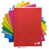 Bm &ndash; BeMore &ndash; Color Basic 0110608 &ndash; Notebook A4 &ndash; Lined 4F &ndash; Squared 4 mm with Margins &ndash; Paper 80 g/m&sup2; &ndash; Assorted Colours &ndash; P