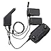 Produktbild Dooret Reise-Auto-Ladegerät für DJI Mavic Air Batterie/Fernbedienung Auto-Adapter mit 2 Akku-Ladeanschluss und 1 USB-Ladeanschluss (Batterie und Controller Nicht im Lieferumfang enthalten)