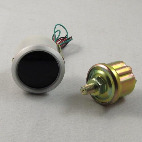 NEW 2" 52mm BLUE DIGITAL LED 0-120 PSI OIL PRESSURE PRESS GAUGE FOR CAR