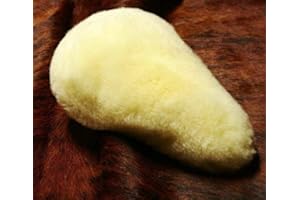 FÖRSTER-FELLNEST 100% Cuir Véritable Mouton Vélo Siège Housse de Selle de Vélo en Forte Qualité