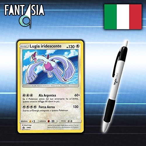 Shining Lugia - Pokémon Card ITALIAN + Fantàsia Pen - PROMO SHINING LEGENDS