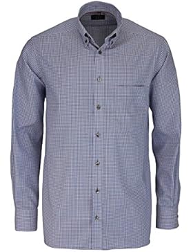 ETERNA Langarm Hemd COMFORT FIT Twill kariert