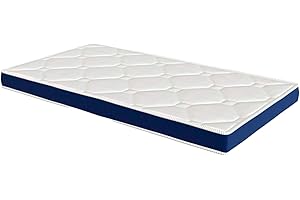 ELALMACENDELCOLCHON El almacén del colchón, Modelo Ten colchón Infantil 10cm con núcleo HR ECOPUR, Ideal para Uso Ocasional, Camas supletorias y niños - Transpirable y Ligero 90 * 200