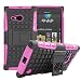 Produktbild Microsoft Nokia Lumia 730 /735 Case, DRUnKQUEEn Heavy Duty Rugged Hybrid Armor Dual Layer Hard Shell Tread Grenade Grip Cover with Kickstand for Nokia Lumia 730 / Nokia Lumia 735 (Verizon/Sprint)