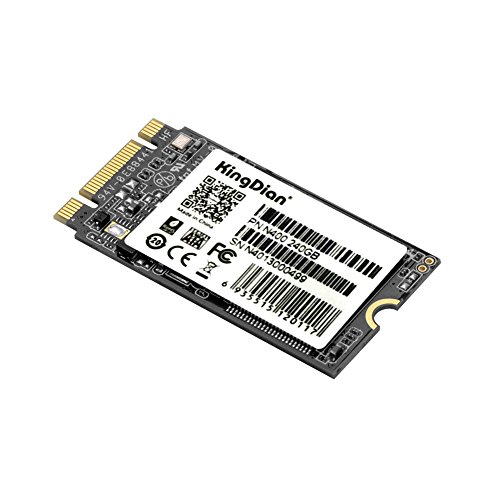 KingDian - Disco duro de estado sólido M.2 2242  NGFF de 240 GB para ordenadores de escritorio y ordenadores MacPro, de 22 mm x 42 mm N400 240GB
