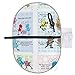 Produktbild Urine pad Portable Diaper Changing Mat,Wiggle Bugs Giggle Bugs Soft Book Mattress Sheet Protector Pee Pads Urine Mat Menstrual Pads for Baby and Adults