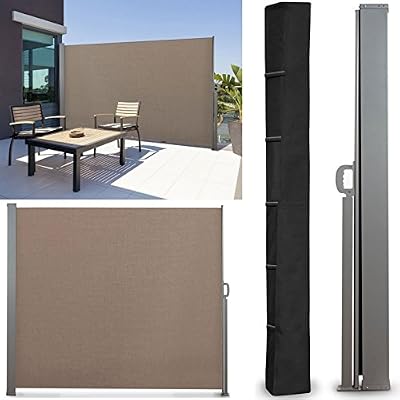 IDMarket - Housse de protection pour paravent extérieur H. 2 m