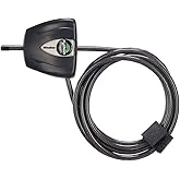 Master Lock Anahtarlı Siyah Python Bisiklet Kilidi, Ayarlanabilir Metal Kablo Kilidi, Dış Mekan Ekipmanları, Bisikletler, 6 A