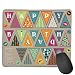 Produktbild Happy Birthday Indigo Bunting Mouse Mat Desk Pad with Non-Slip Rubber Base 18x22cm