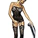 Sexy Lingerie Nightwear Underwear Crotchless Bodystocking Suspender Bodysuit