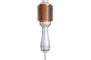 SHEGLAM Blowout Bliss Brosse à Air Chaud 4 en 1 – Séchage, Lissage, Bouclage et Volume avec Soin Brillant – Brosse Thermique, Séchoir et Styler
