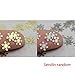 Produktbild censhaorme 100pcs Weihnachtsschneeflo-Form-Nagel-Kunst-Aufkleber 3D-Nagel-Spitzen