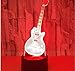 Produktbild BMY 3D Led Nachtlicht Musikinstrumente Gitarre mit 7 Farben Licht für Heimtextilien Lampe Erstaunliche Visualisierung Optisch